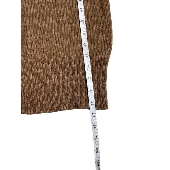 J.Crew Sweater Wool Mohair blend Women Size Small Brown w/ Buttons - Picture 8 of 11